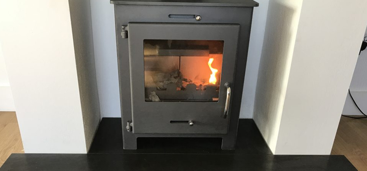 Avantgarde Wood Burning Stove Installation in Gravenhurst